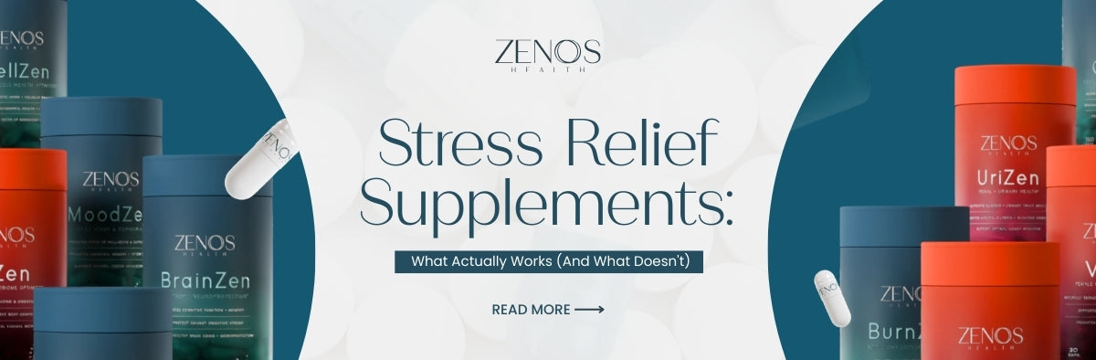 Stress Relief Supplements What Actually Works (And What Doesn't)